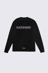 RTA Lawrence Black Gateway Long Sleeve T-Shirt at Gravity NYC